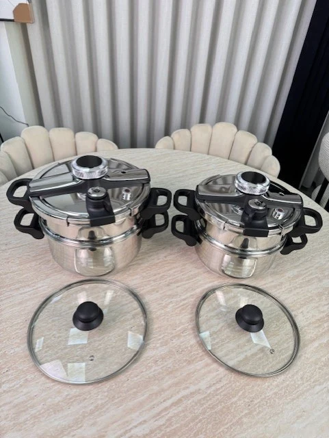 Snelkook- / couscous pan 22 cm | 4 Liter