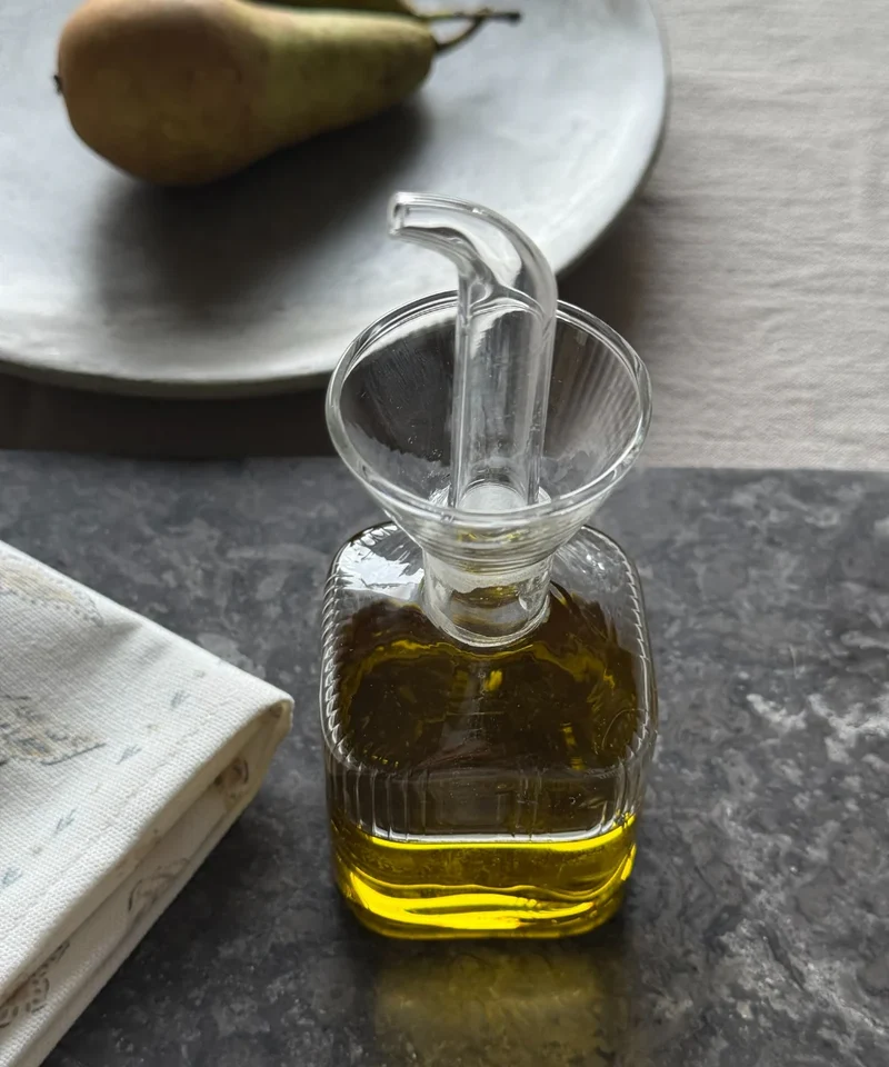 Olivetta stripe oliefles | borosilicaatglas | 170 ml
