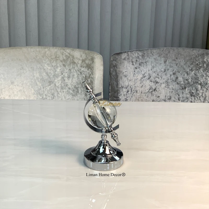 Kaideli Bol Decoratie Zilver