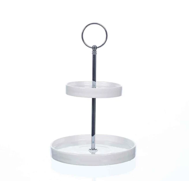 COSY ROND MINI ETAGERE WIT 15X15XH23CM