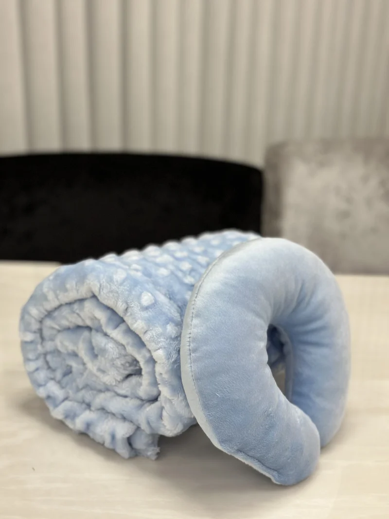 iPEKCE TOMURCUK BABY DEKEN + BLAUW
