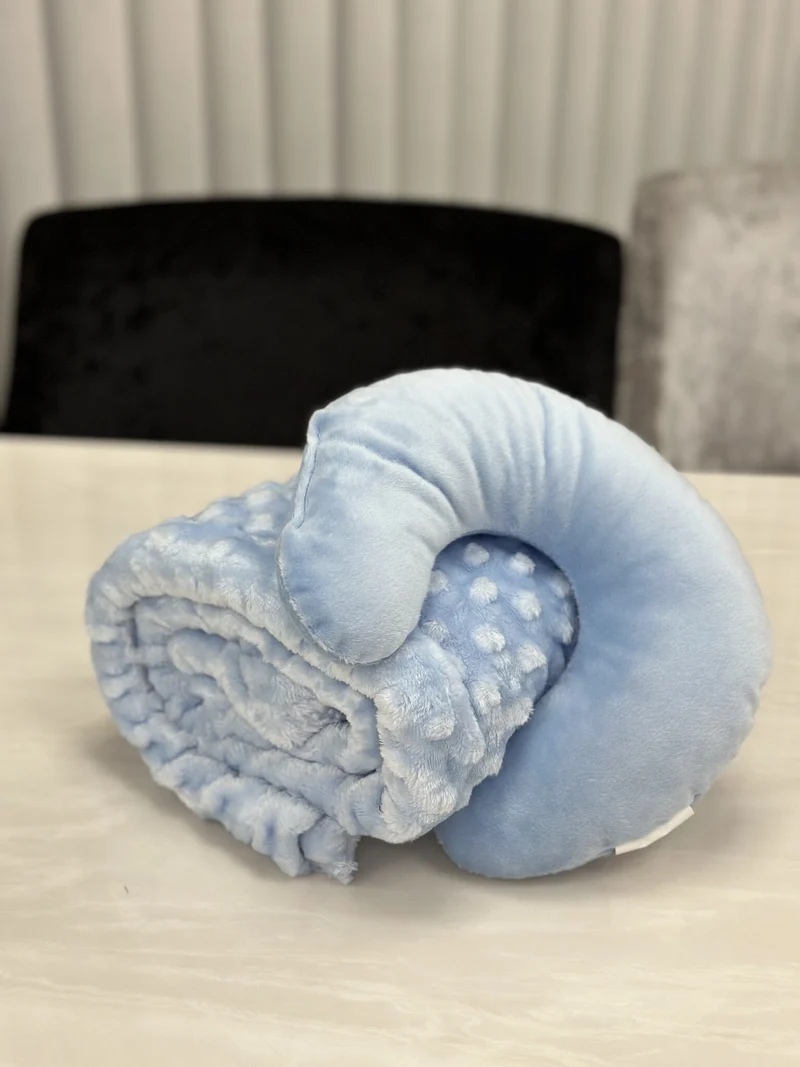 iPEKCE TOMURCUK BABY DEKEN + BLAUW