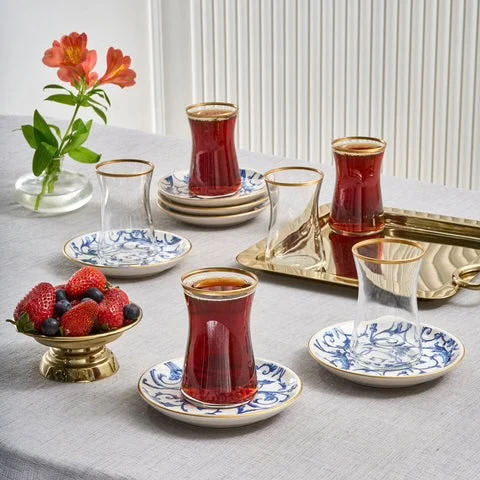 Karaca Mare Theeset 12 Delig | 6 Persoons