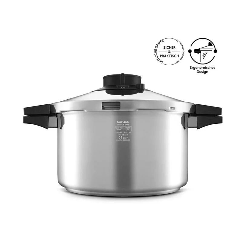 Karaca Quick and Safe Snelkookpan, 7 Liter