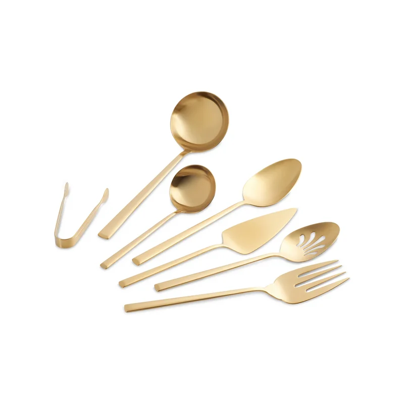Karaca Tivoli 7-Delige keukengerei / Serviceset Gold