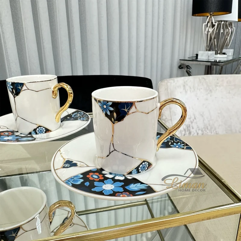 ACR Seosan Star Zwart Espressoset 12 Delig | 6 Persoons