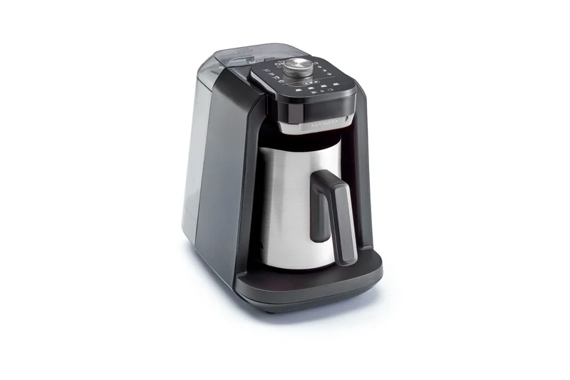 Arzum OKKA Rich Spin Pro Turkse koffiemachine met waterreservoir chroomkleur