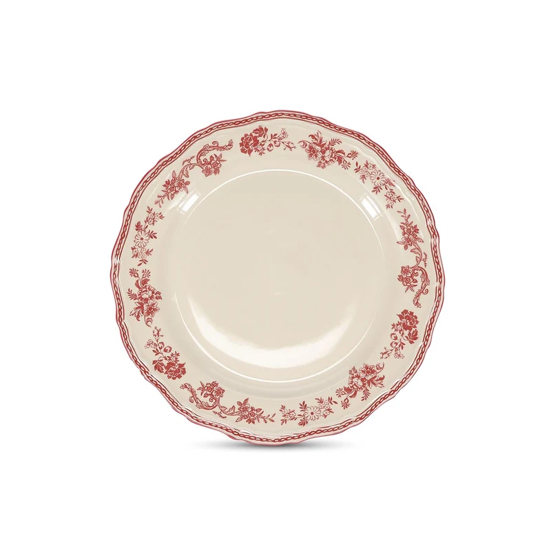 Plat bord 27cm burgundy Cyril