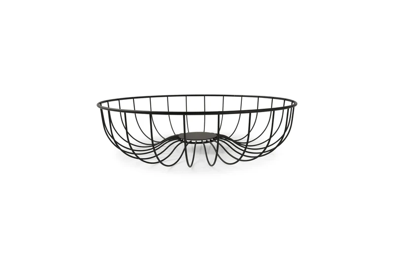 Draadmand 35xH9cm zwart Octo