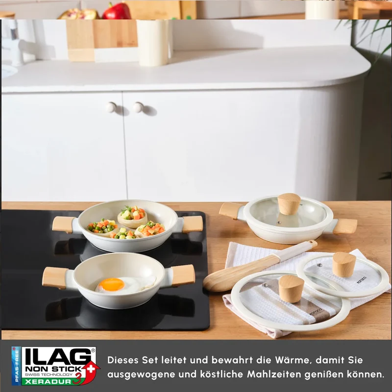 Karaca Swiss Crystal Almond Omeletset 6 Delig