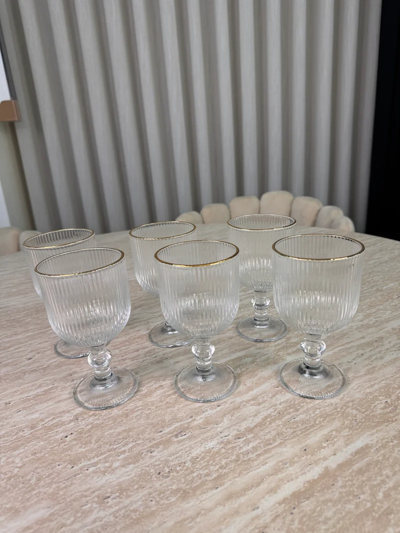 Golden Line Wijnglas 300 ML | 6 Delig