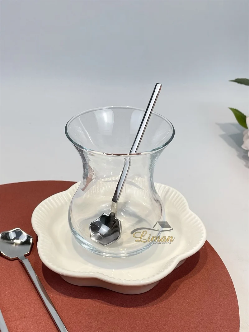 Tiamo Diamond Luxe Theelepel 6-Delig Zilver