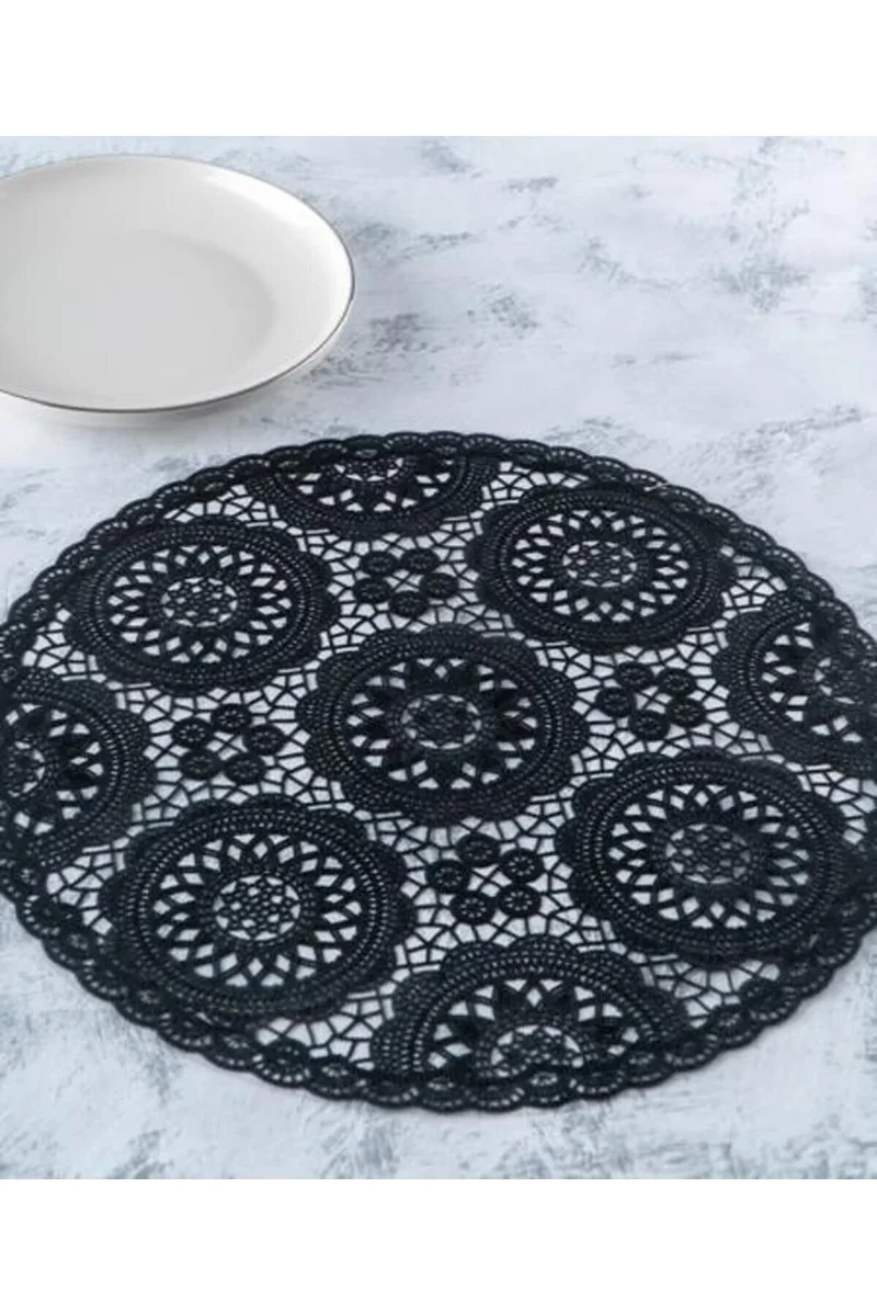 ACR Placemat Zwart 6 Delig