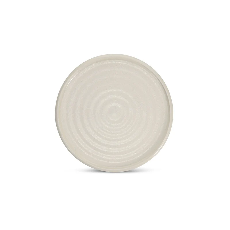 Plat bord 26xH2cm beige Mochi