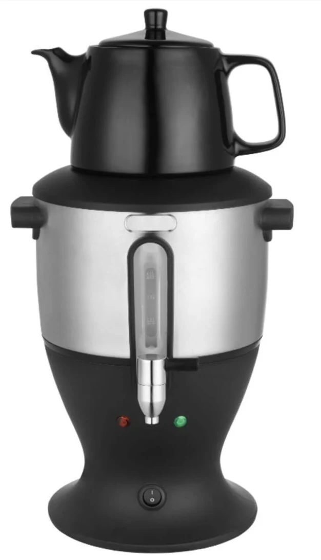 Mulex Semaver Rvs- Porselein Zwart 1,5 | 4,0 Liter