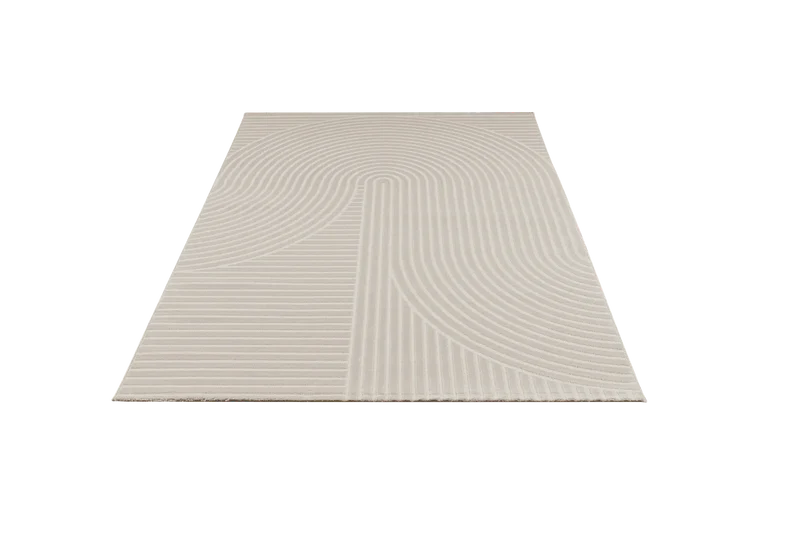 URGUP 39 HALI DARK CREAM Grote Boogjes - Japandi