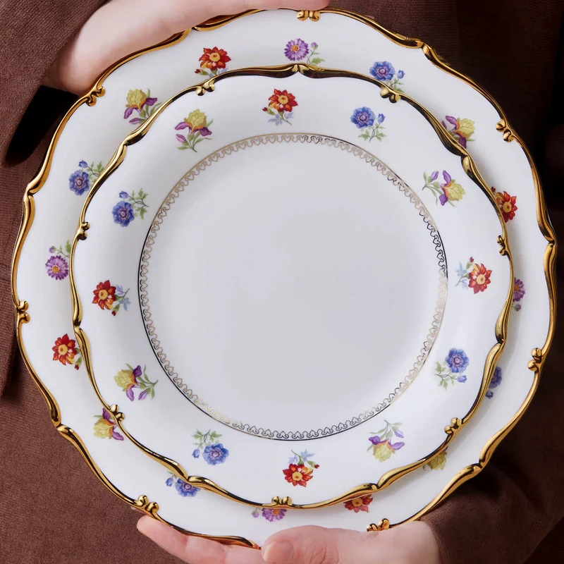 Karaca Royal Bone Diana Serviesset 55-Delig | 12 persoons ( ALLEEN AFHALEN )