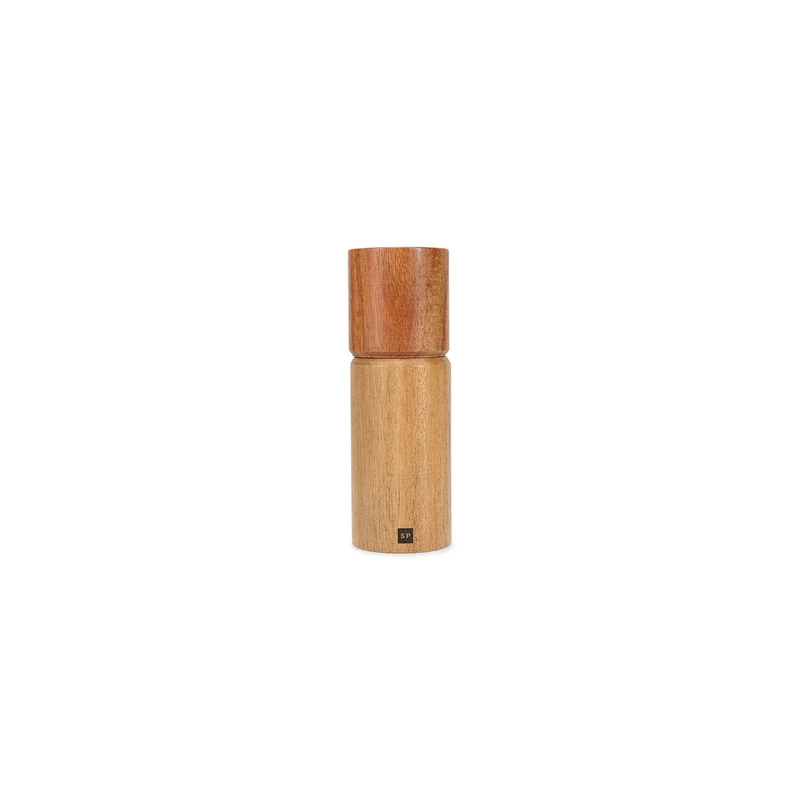 Peper/zoutmolen H14x5cm hout bruin Savor