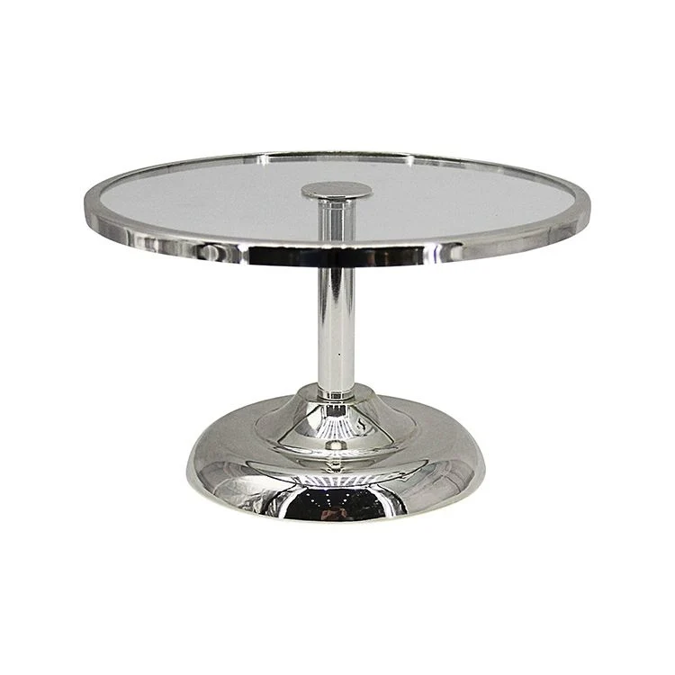 Fugurato Elegance Antalya Taartplatteau Zilver -S-