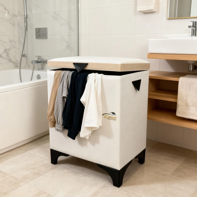 ELEGANCE WASMAND / OPBERGMAND WIT