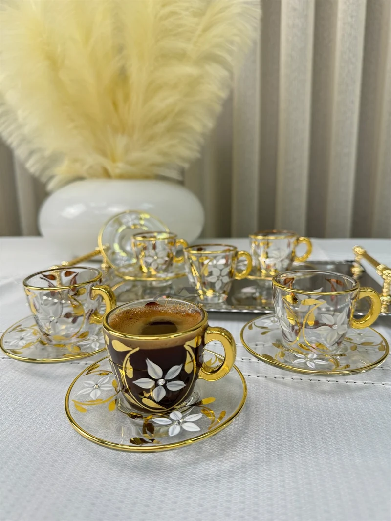 ESCO YASEMIN ESPRESSOSET 12 DELIG | 6 PERSOONS