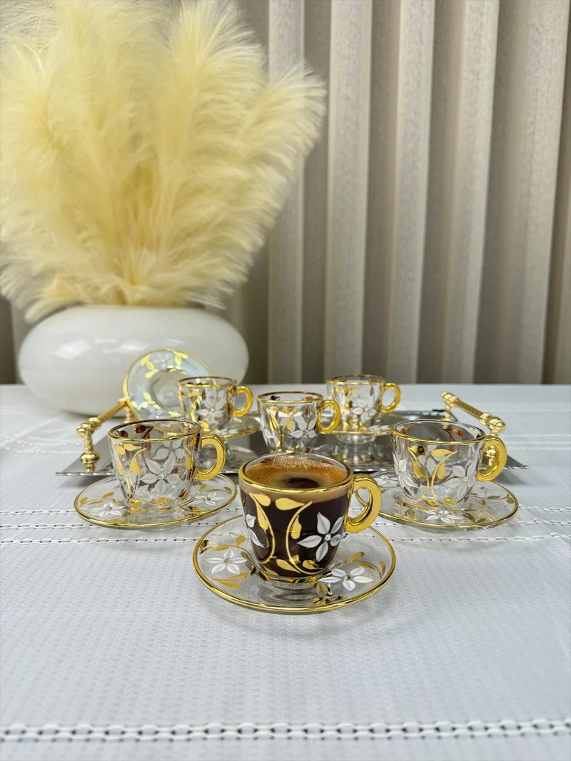 ESCO YASEMIN ESPRESSOSET 12 DELIG | 6 PERSOONS