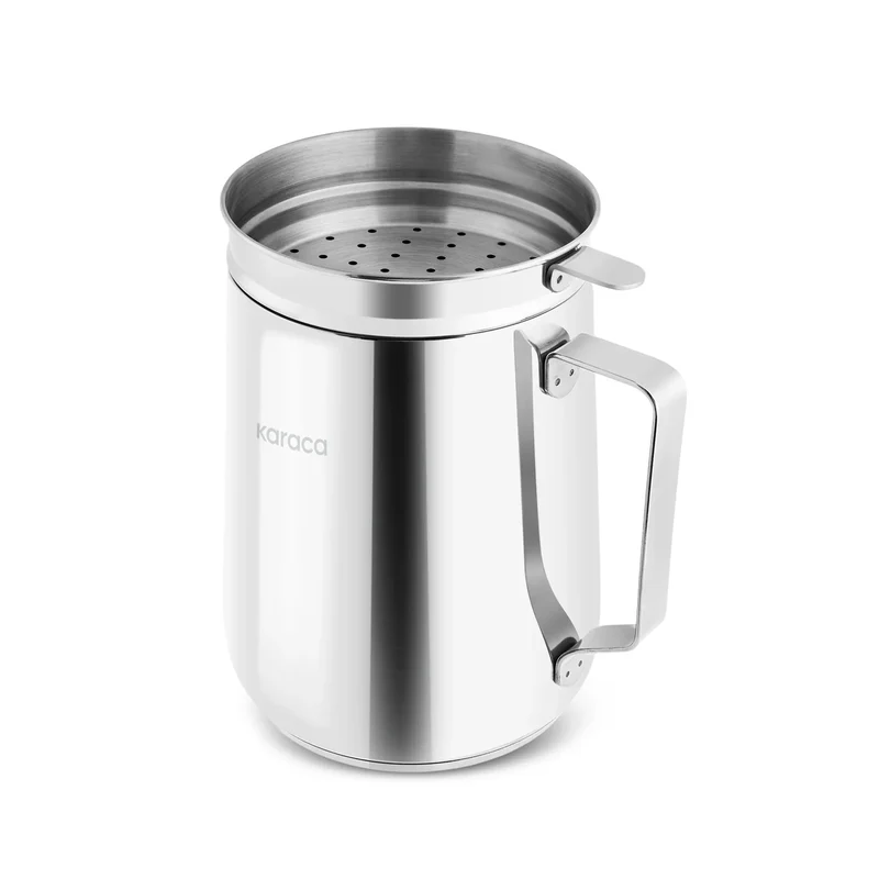 Karaca Minifry Rvs Frituurpan, 2l, Zilver