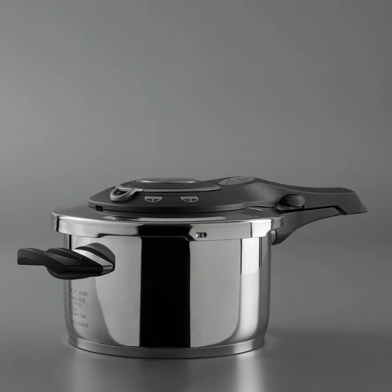 Jumbo Procook 4 + 6 Liter RVS Snelkookpan
