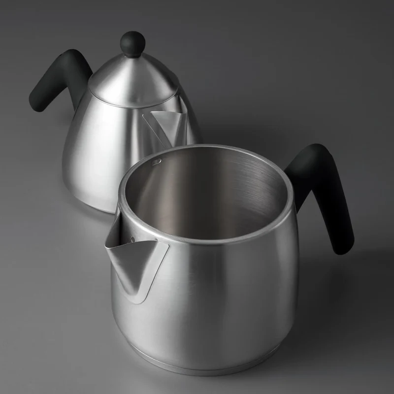Jumbo Steel Mat theepot met inductiebodem