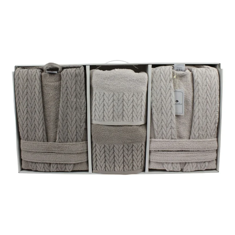 SENA WELLNESS SET | BEIGE-LICHTBEIGE 6-DELIG