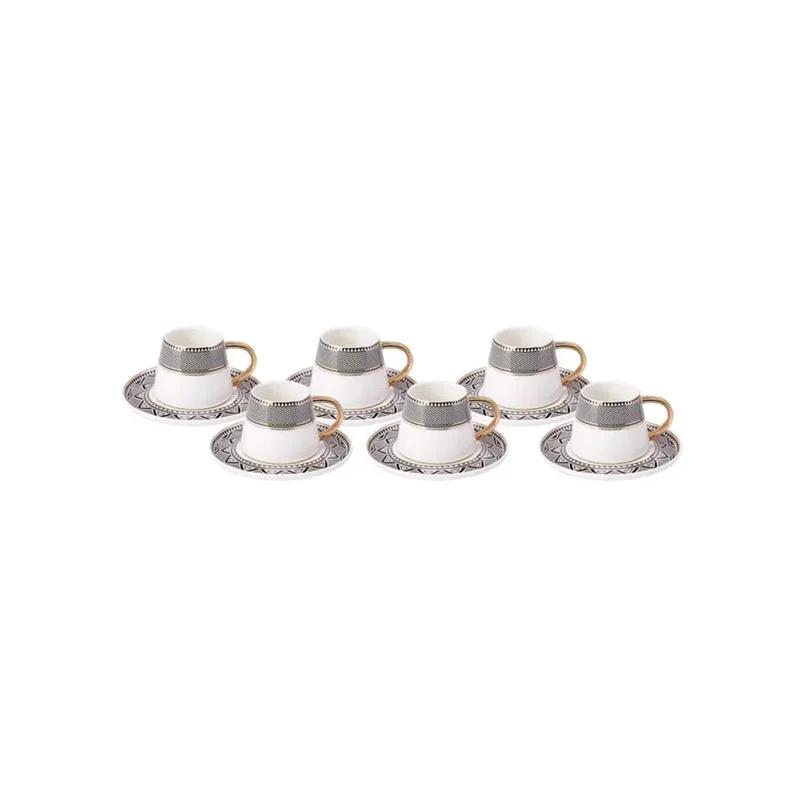 Karaca Globe Espressoset 12 Delig | 6 Persoons