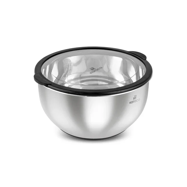 Karaca Mixmaster 2-delige mengkommen, mixset, roestvrij staal (Inox)
