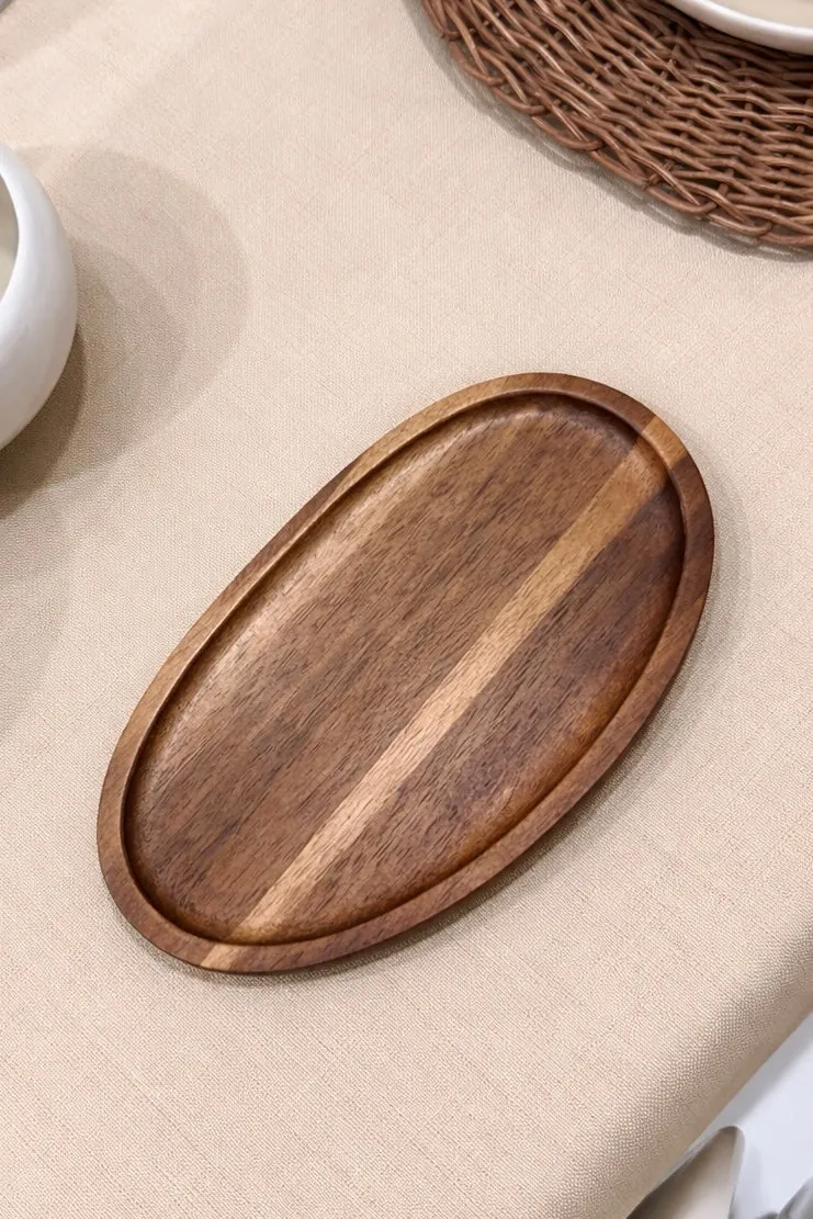 ACACIA ORGANISCHE BORD 18 X 11 X 1.5 CM