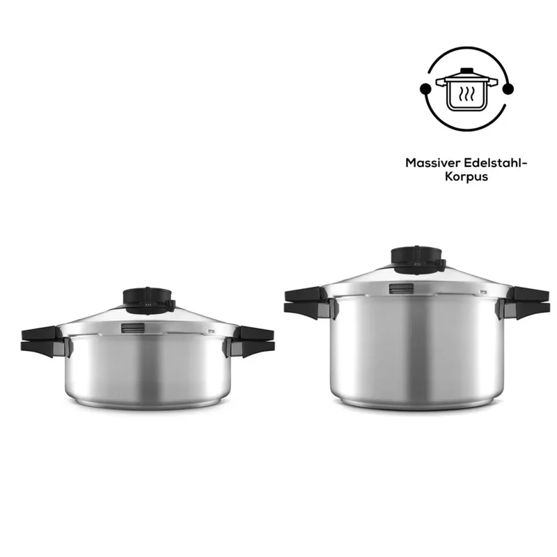 Karaca Quick and Safe Snelkookpan 4+6 Lt