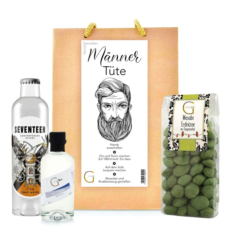 Männer Tüte – Gin Tonic Geschenk