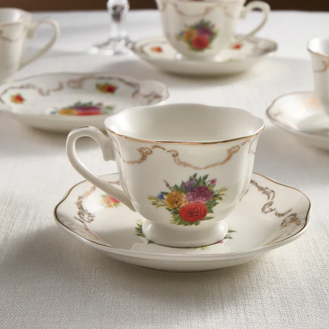 KARACA ANTIQUE ESPRESSOSET 12 DELIG |6 PERSOONS