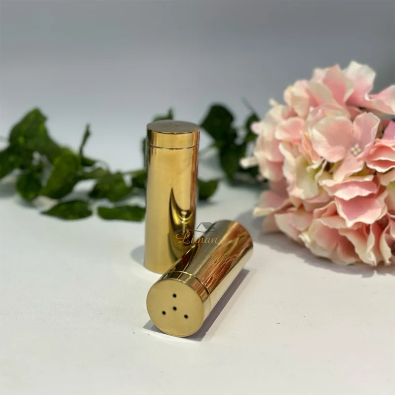 Zout / Pepervaarje RVS Goud 2 Delig