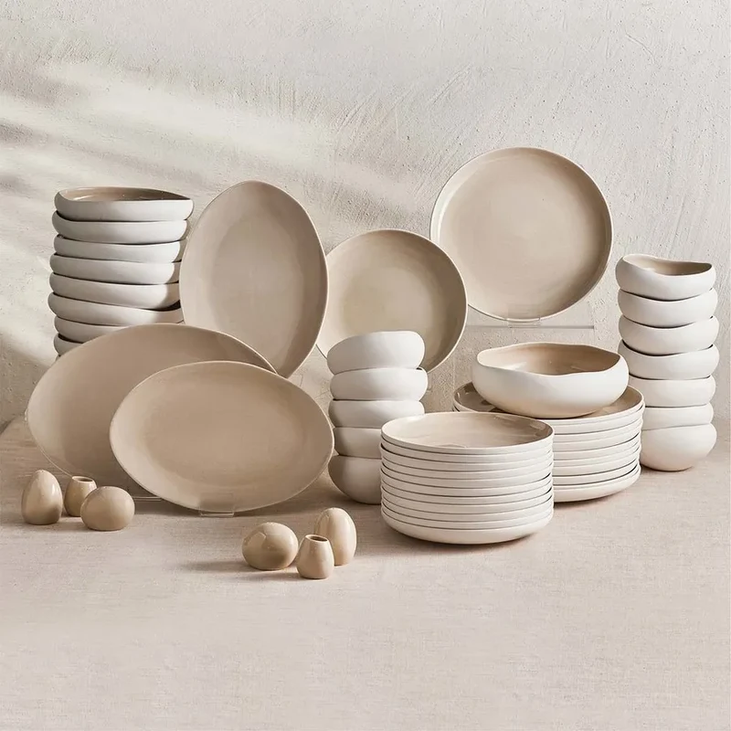 Karaca Streamline Cupid Stoneware 12-Persoons | 55-Delig Serviesset