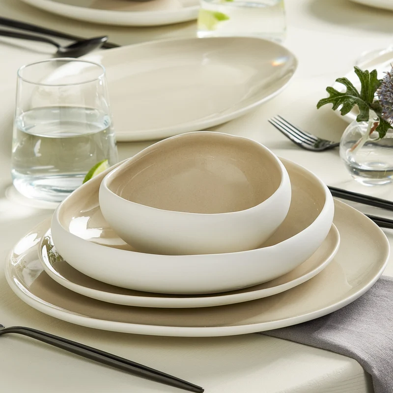 Karaca Streamline Cupid Stoneware 12-Persoons | 55-Delig Serviesset