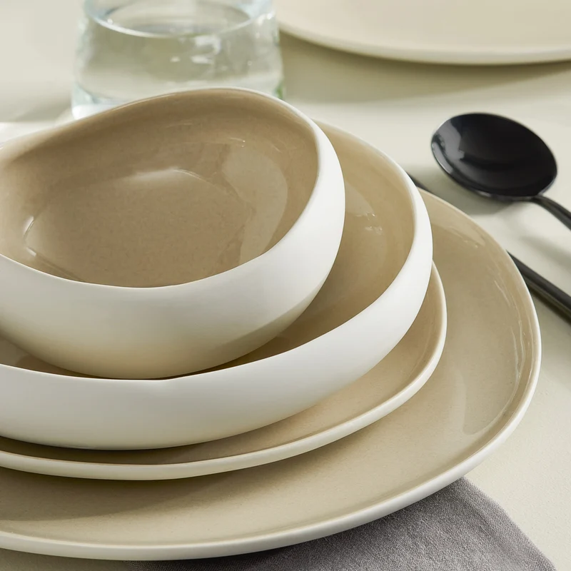 Karaca Streamline Cupid Stoneware 12-Persoons | 55-Delig Serviesset