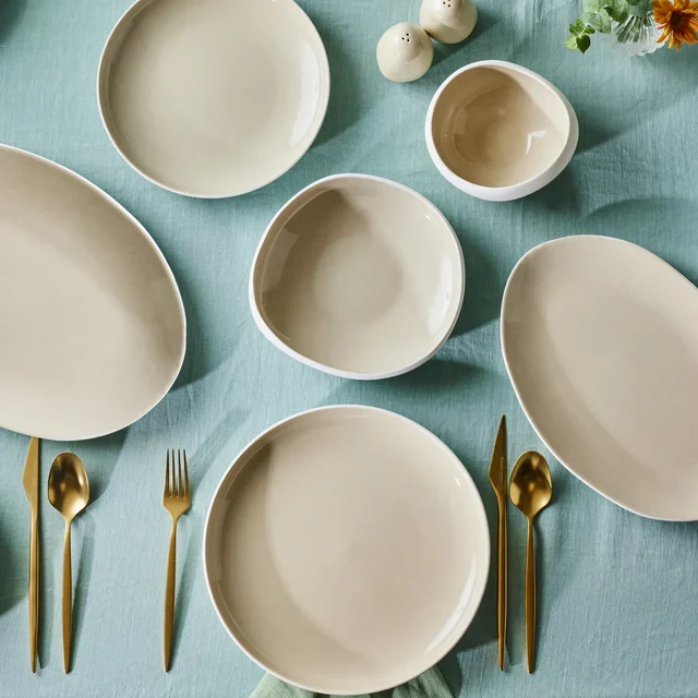 Karaca Streamline Cupid Stoneware 12-Persoons | 55-Delig Serviesset
