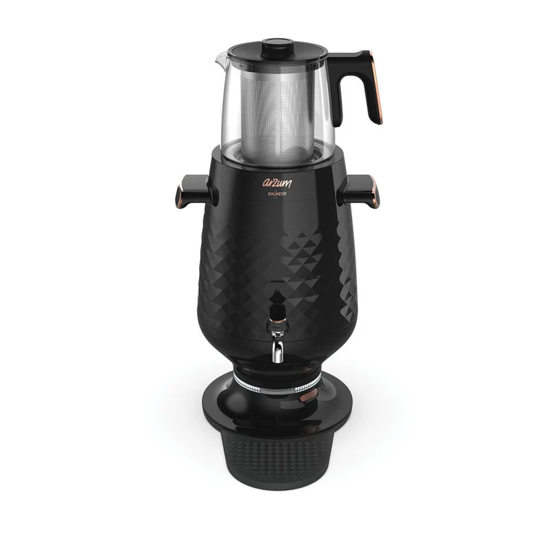 Arzum Ehlikeyf Semaver Zwart 3,5 L