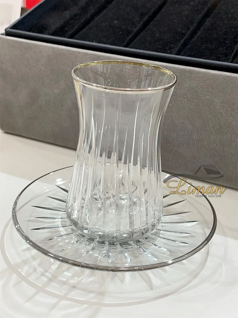 Esco Isik Zilver Theeset 12 Delig | 6 Persoons