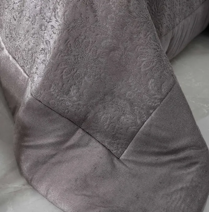 Karaca Home Benjamin Bedspreiset Grijs 10 Delig