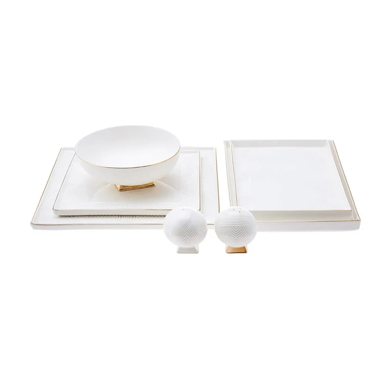 Karaca Streamline ArtDeco Serviesset 22 Delig | 6 Persoons