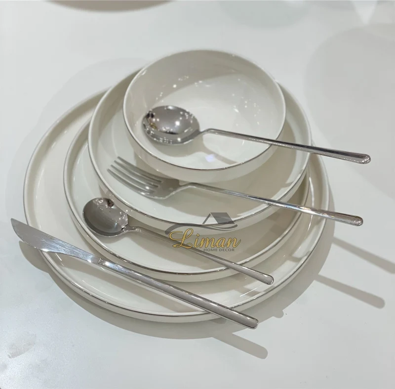 ACR Milano Bestekset 36 Delig | 6 Persoons Zilver