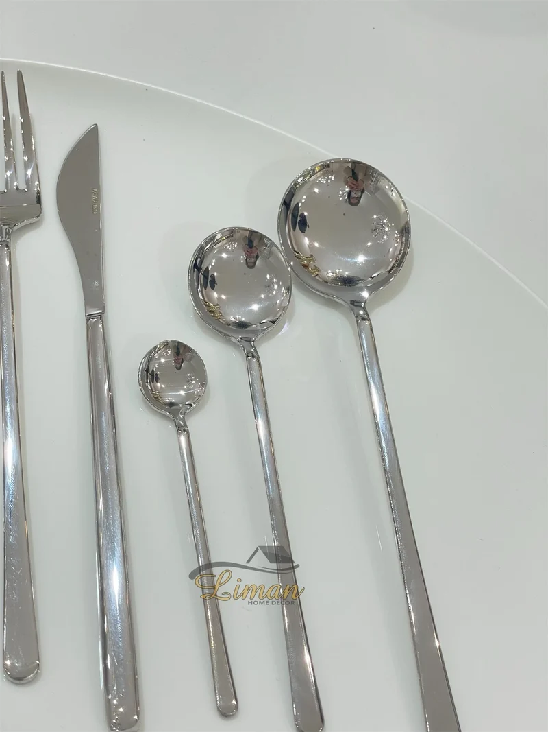 ACR Milano Bestekset 36 Delig | 6 Persoons Zilver