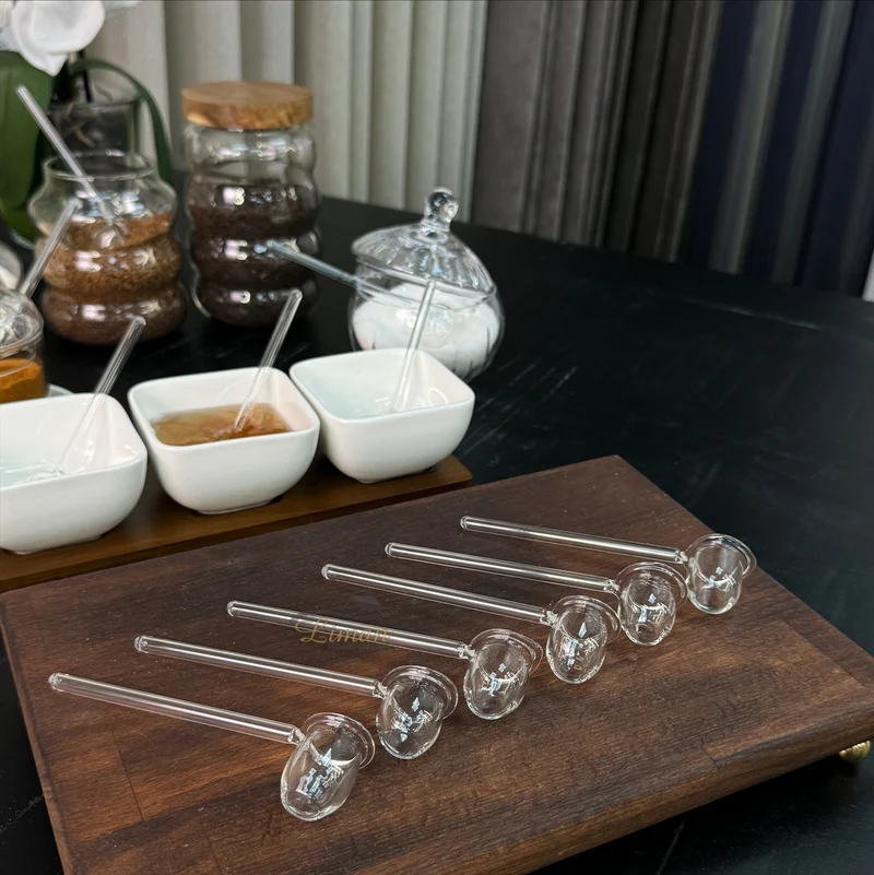 BOROSILICAAT GLAZEN LEPEL