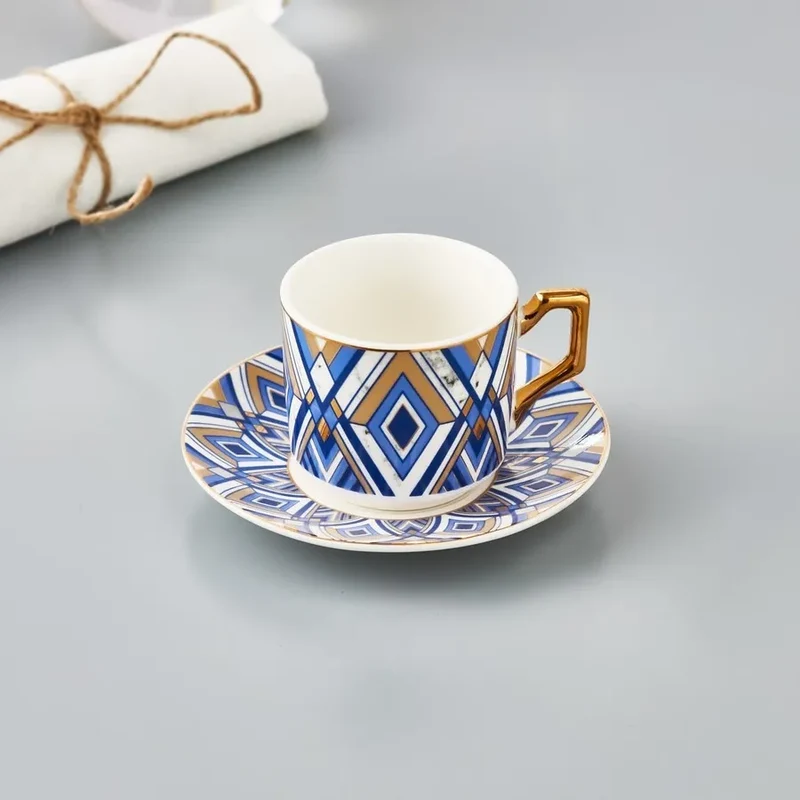 Karaca Bergama Espressoset 12 Delig | 6 Persoons