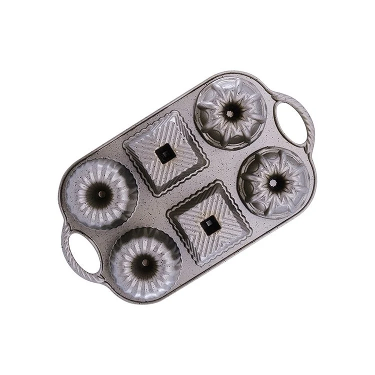 Ferveo Cake Pro 6 in 1 Cakevorm Goud